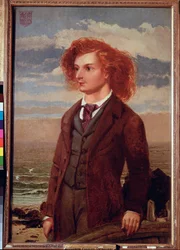 Retrato de Algernon Charles Swinburne (1837-1909)